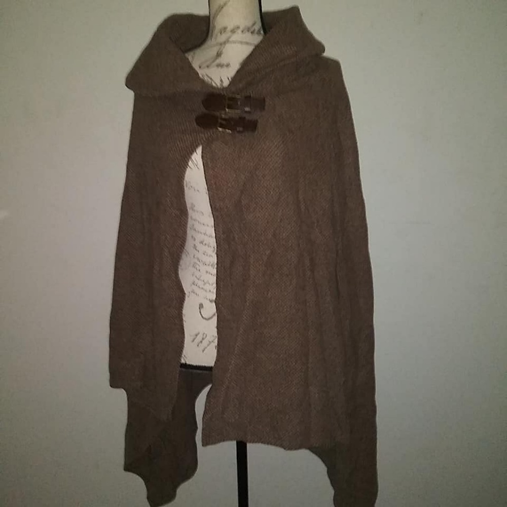 Ralph Lauren Equestrian Wool Poncho Cape Wrap NWT - Picture 2 of 7